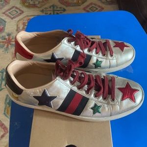 Authentic Gucci sneakers,multicolored